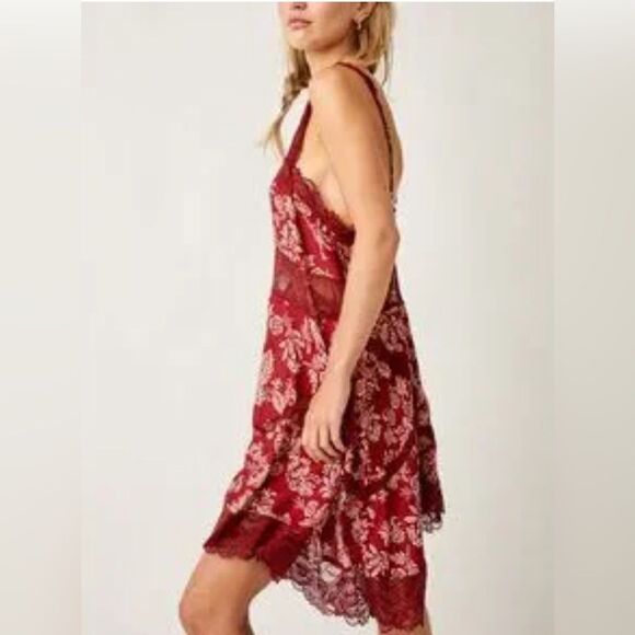NWT Free People Intimately All Nighter Lacy trapeze nightgown. Sz M - Picture 3 of 15